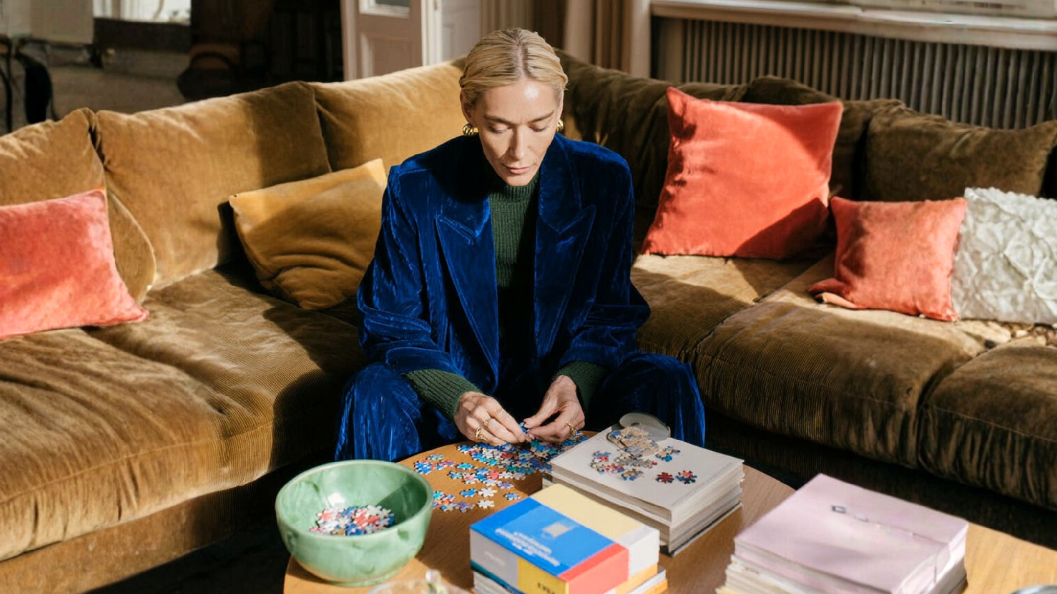 sammensætte portefølje er som et puslespil